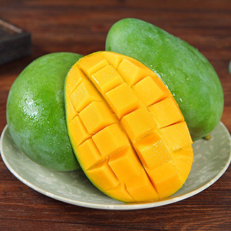 越南大青芒新鲜现摘芒果5斤当季热带水果整箱小青芒金煌芒包邮5斤