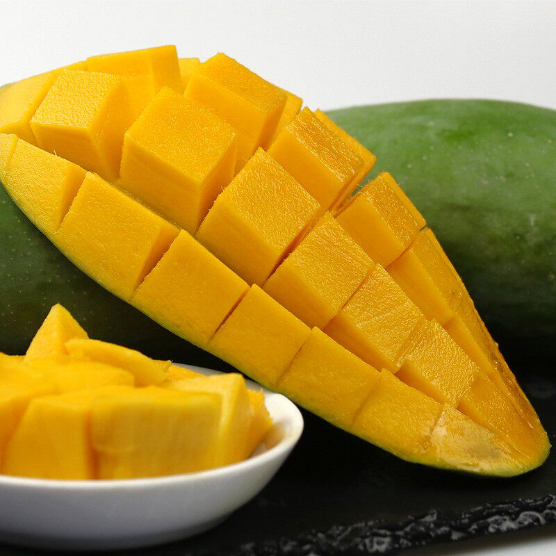 一折海南三亚大青芒新鲜青皮芒果