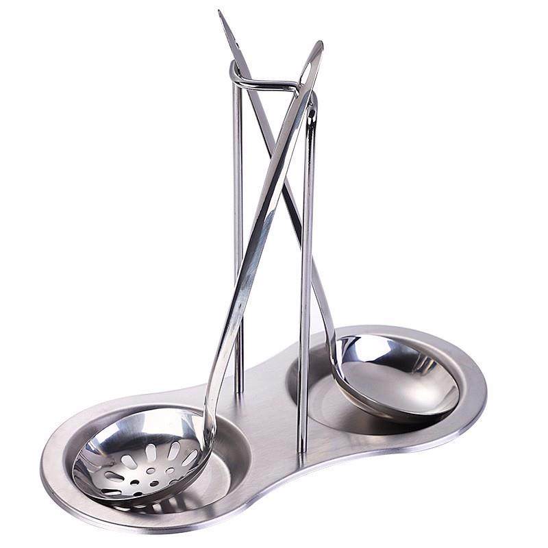 不锈钢汤勺架汤壳架子餐具架勺子架托置物架精品沥水架火锅店