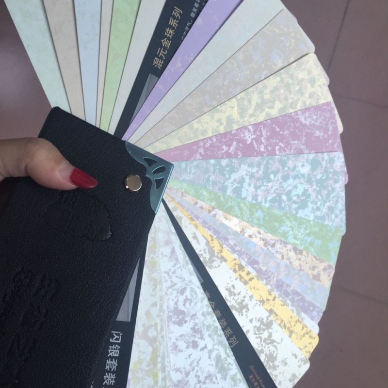 三色珠光漆闪光漆幻彩漆点彩漆艺术漆幻银幻金艺术涂料厂家