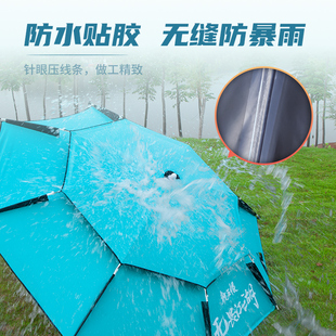 龙王恨无畏江湖钓鱼伞大钓伞地插防雨加厚大伞垂钓万向雨伞遮阳伞