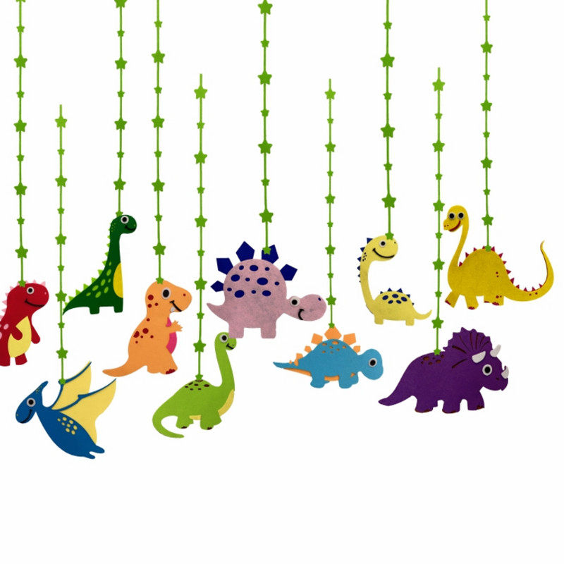 幼儿园恐龙吊饰环创森系主题墙成品开学场景布置风教室走廊装挂