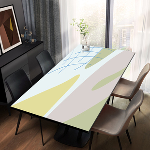 2021新款高级感皮革桌垫防水防油防烫免洗茶几垫子餐桌布长方形