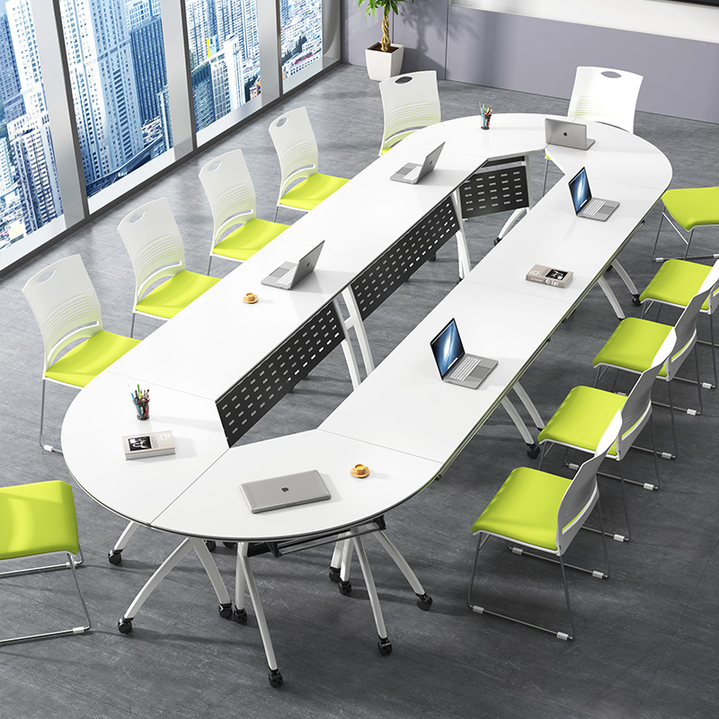 多功能折叠培训桌会议桌移动课桌