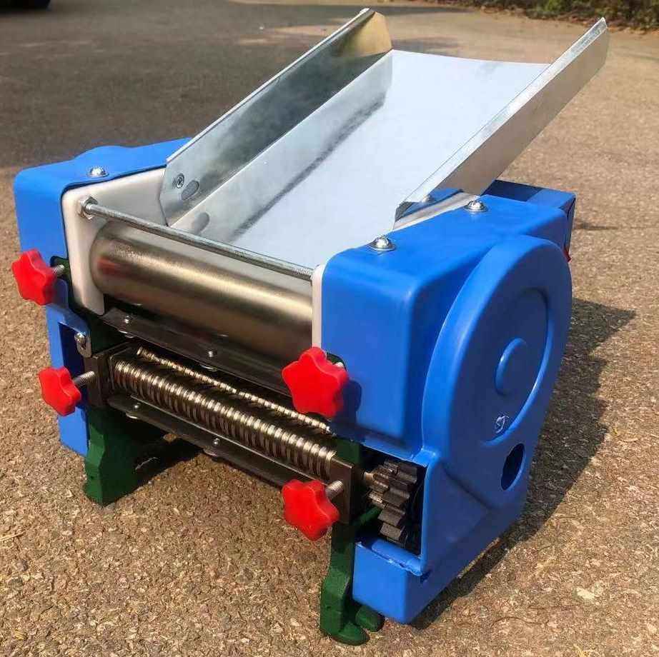 白水乡面条机家用电动多功能压面机小型商用饺子馄饨皮擀面机