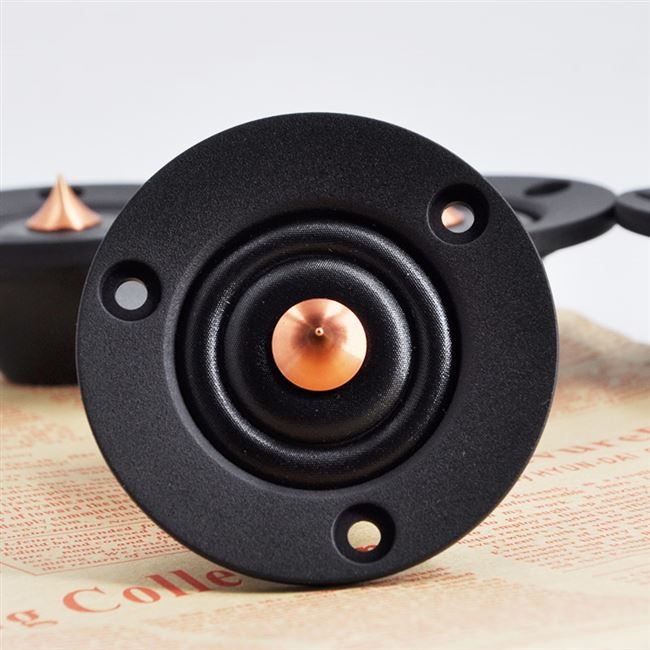 高音喇叭黑色汽车hifi丝膜高音喇叭单元2寸音箱喇叭