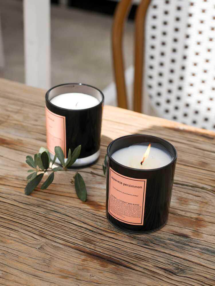 神助家用北欧欧非香氛香薰小众卧室香蜡安神香薰蜡烛