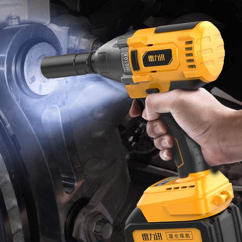 雷力迅无刷电动扳手大扭力锂电充电扳手冲击lmlava汽修架子工风炮
