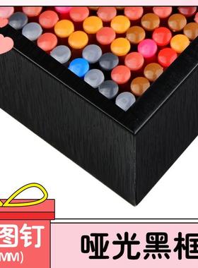 图钉拼图画人像