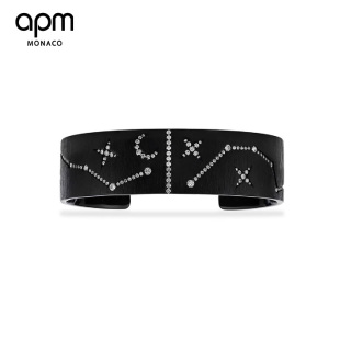 APM MONACO 星座开口手镯手链小众设计朋克嘻哈生日礼物AB4239OXT