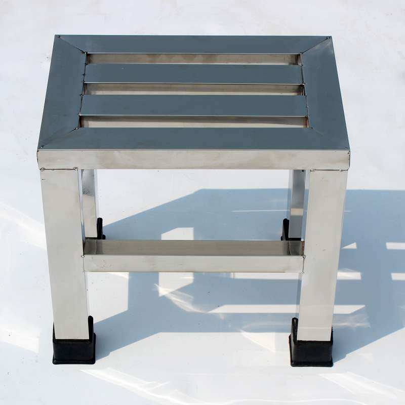 板凳工厂家用不锈钢凳子浴室矮凳流水线方形小方折叠凳