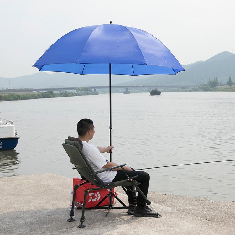 垂钓伞户外渔具用品万向加固钓鱼伞防晒遮阳太阳伞晴雨两用伞厂家