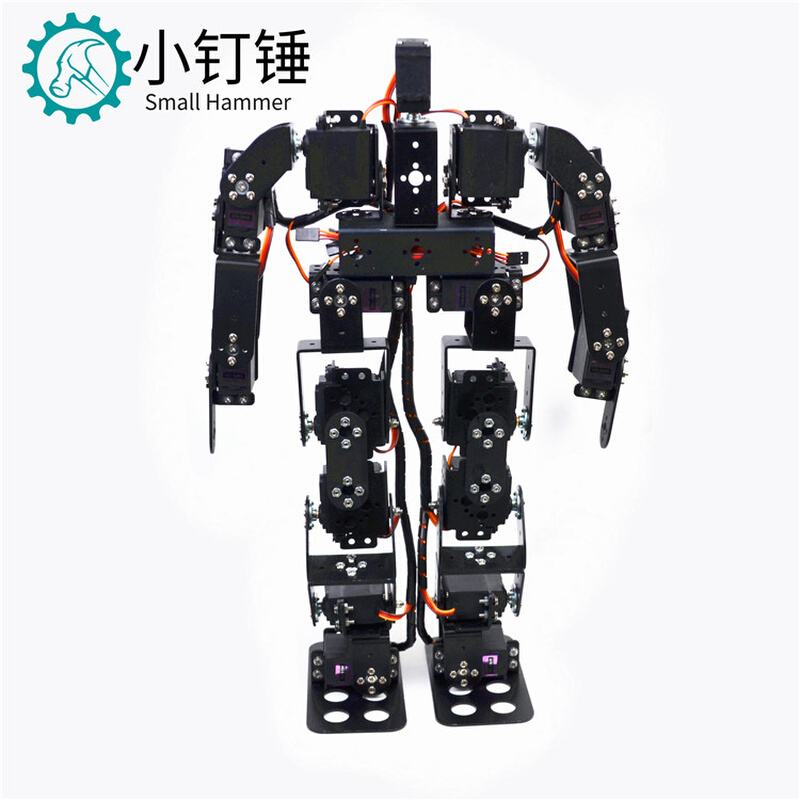 新款17自由度人形舞蹈机器人/双足竞走机器人/教学套件/机器人