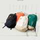 日本新款撞色大容量背包休闲旅行多隔层学生电脑书包男女生双肩包