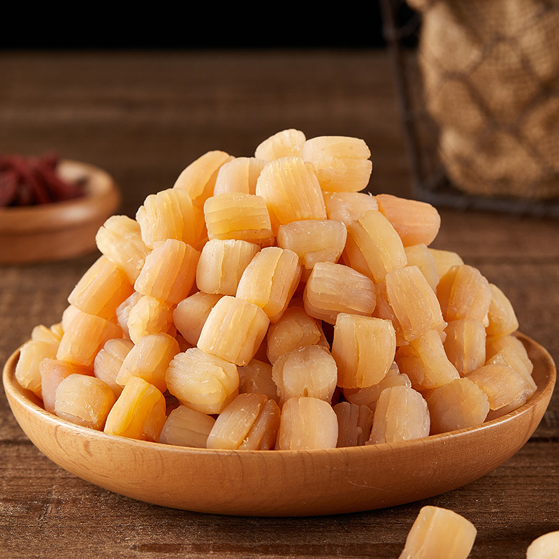 瑶柱新鲜特大干贝干货500g野海鲜生商用扇贝元贝儿童补钙级婴干贝