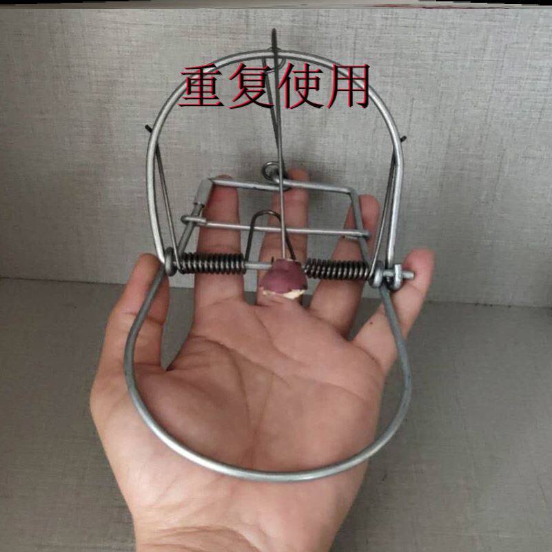 老鼠抓捕夹子铁夹陷阱捉鼠夹板小号灭鼠灭鼠笼