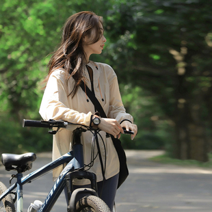 防晒衣薄款2024新款夏季速干冲锋衣户外百搭日系防晒服外套女春秋