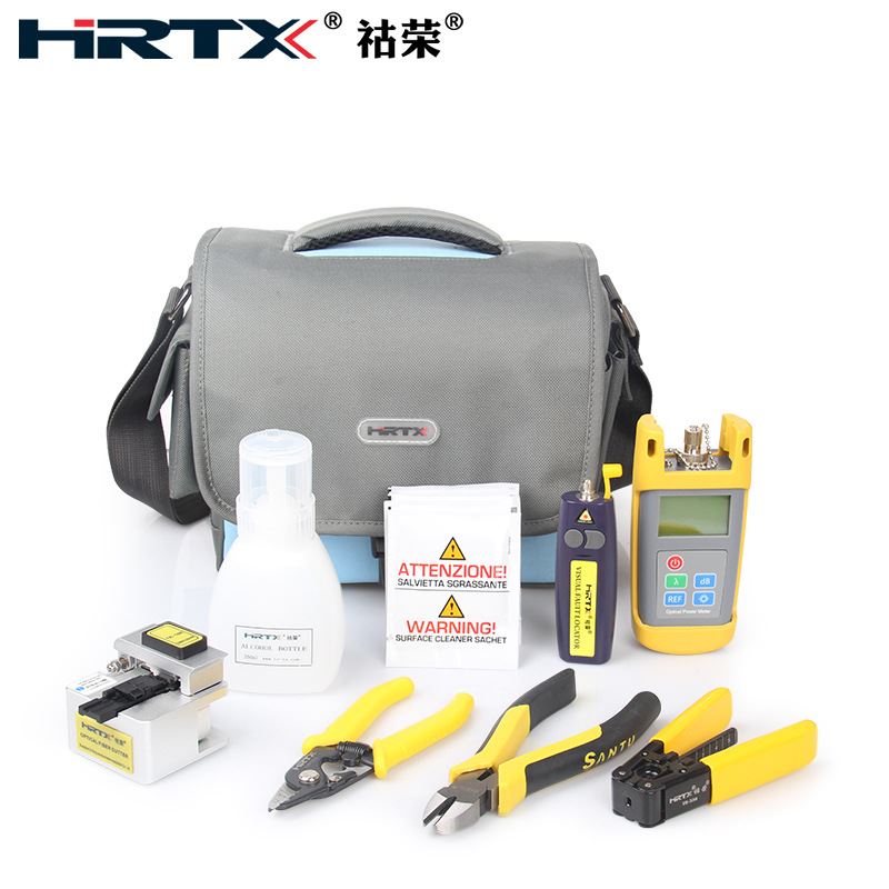 HRTX祜荣 光纤到户施工工具箱包 FTTH冷接工具套装KF-1031