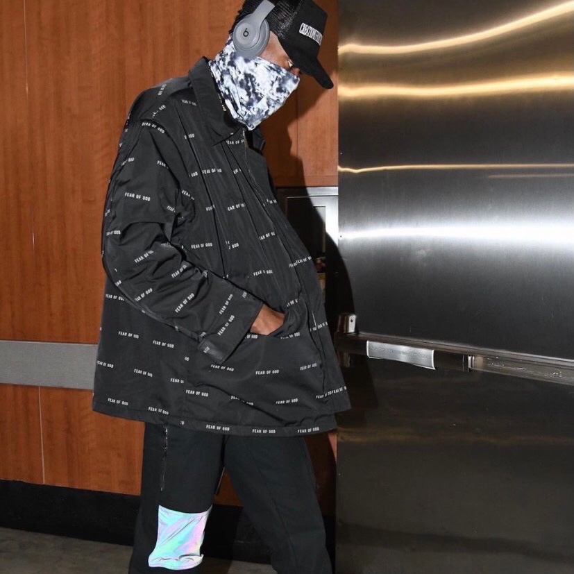 年底清货过验版fearofgodfog第六季主线满印弹幕棉服夹克外套