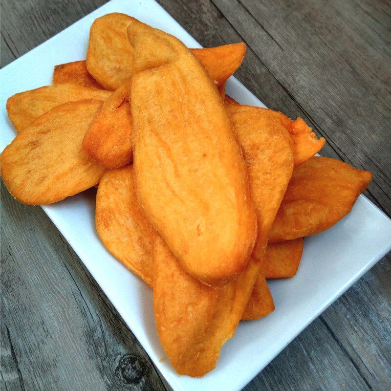 龙岩连城特产零食红心地瓜干地瓜片香酥脆红薯片番薯干500g2包