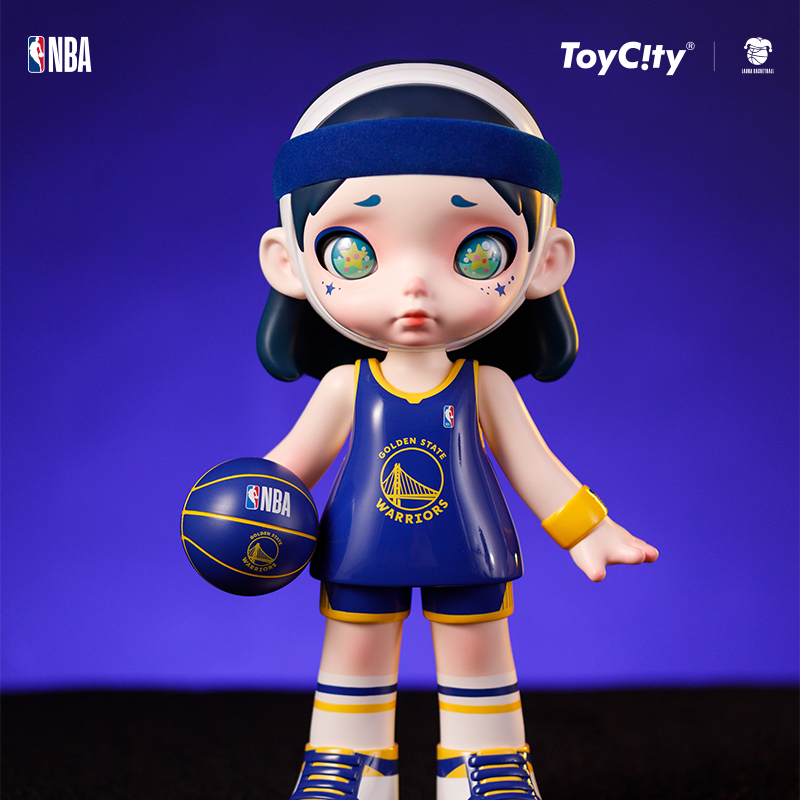 TOYCITY玩具城市LAURA劳拉新品联名NBA勇士湖人热火凯尔特人潮玩