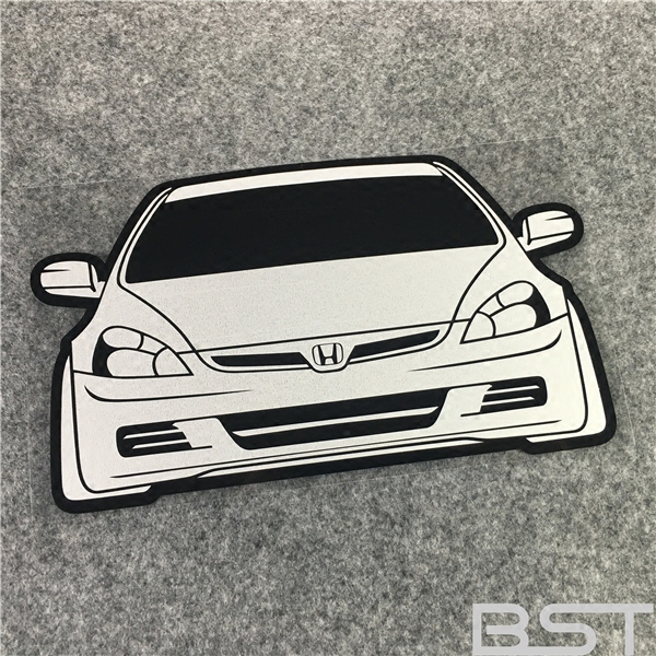 jdm低趴改装hondaaccordcm45七代雅阁车贴反光前后挡油箱贴纸