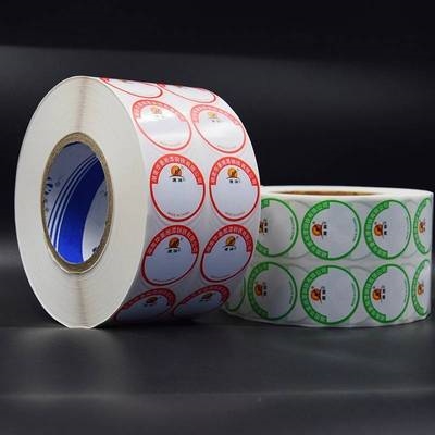 卷筒不干胶彩色商标印刷机图片