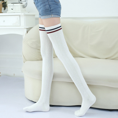 百搭加长中童时尚大童洋气女童过膝盖长筒袜时尚春秋大腿儿童儿童袜子