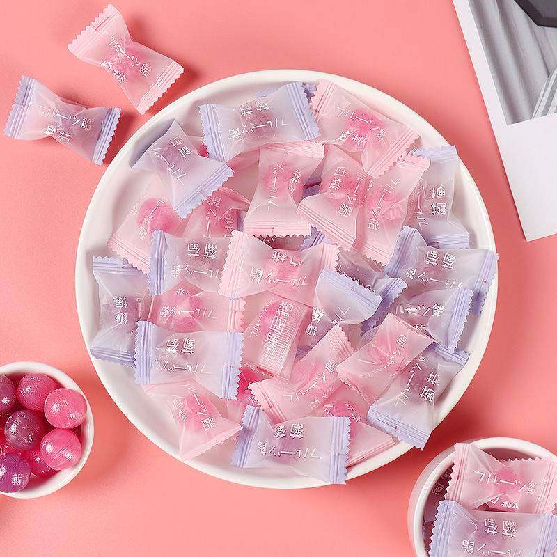 8千纸鹤糖果小硬糖混合水果味网红糖喜糖贝壳糖约会送礼瓶装袋装已售1