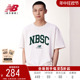 New Balance NB官方短袖男女夏季纯棉情侣运动休闲T恤5CD25353