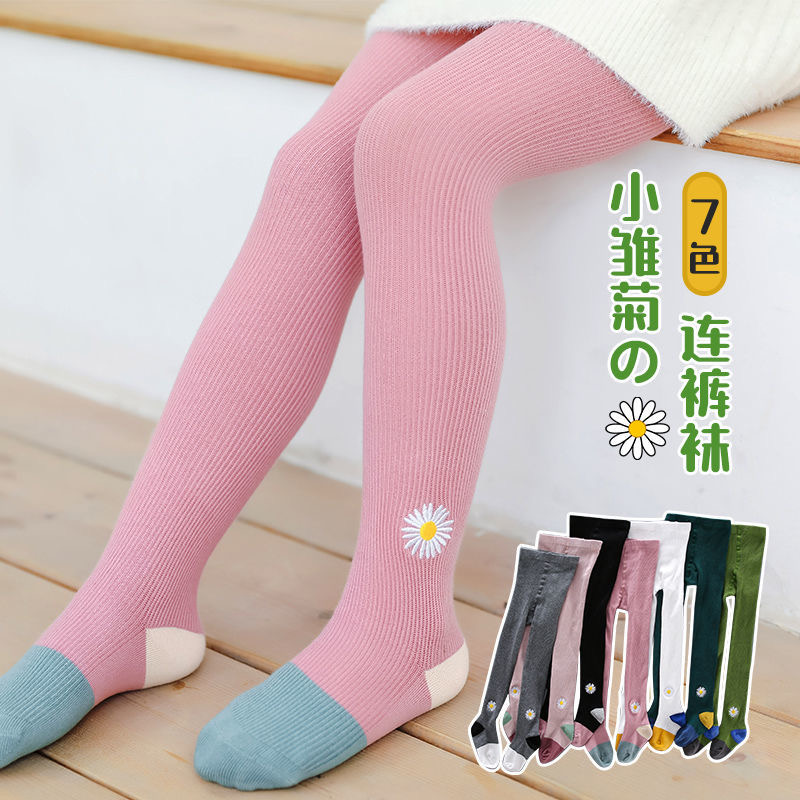儿童连袜裤加厚外穿女童舞蹈袜子