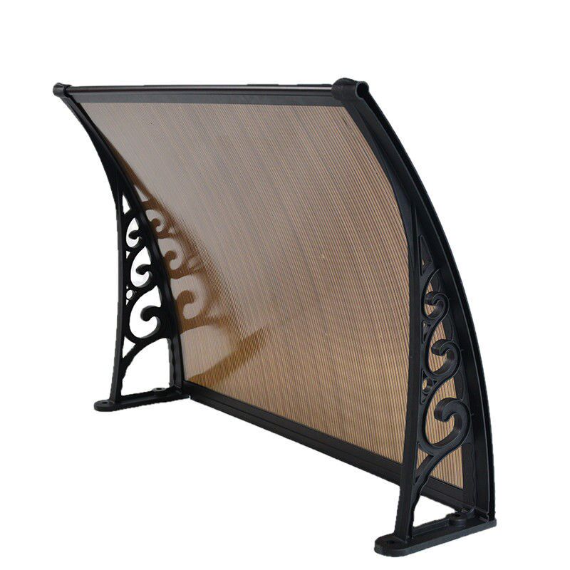 高端屋户阳外阳台窗檐遮阳挡雨板c防雨无声户光板遮雨棚家用雨奢