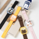 适用苹果S9手表iwatch8表带applewatch9可爱S8硅胶S7夏季透气女款SE新款运动创意7男S6保护壳iphonewatch高级