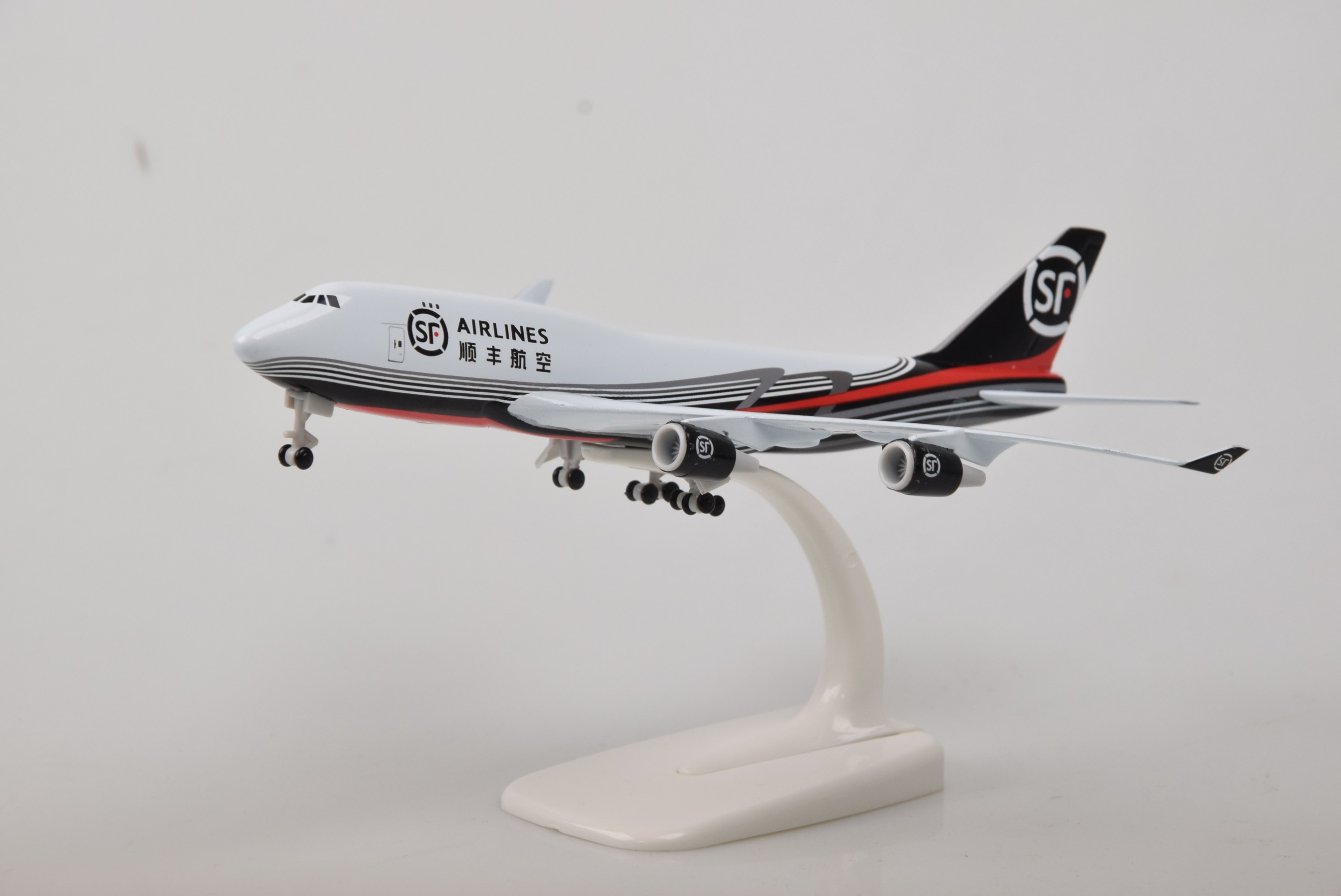 新品顺丰飞机模型波音757大型客机收藏纪念模型摆件仿真合金航模