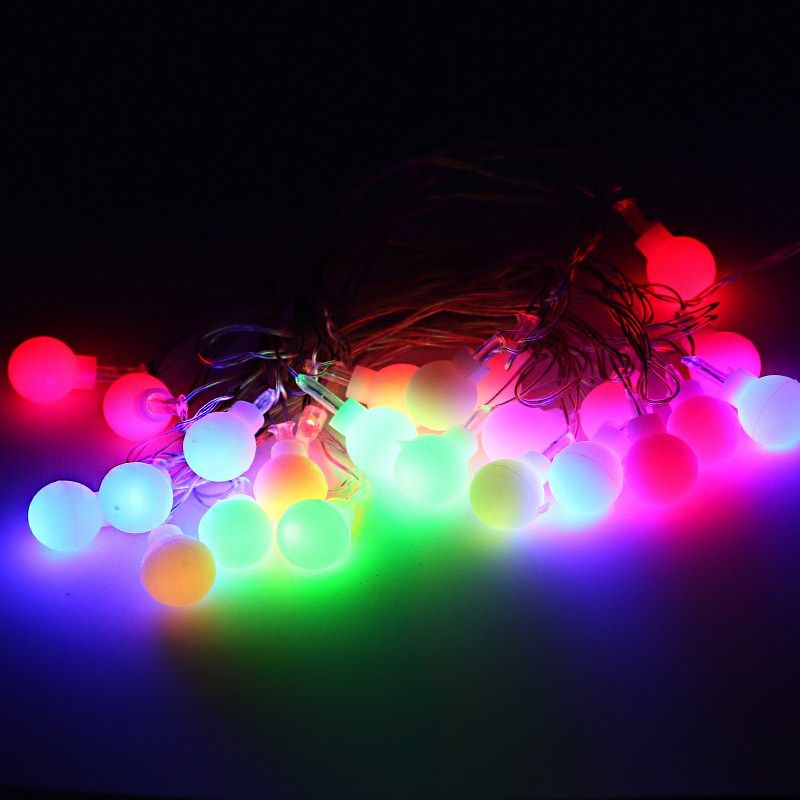 (今日10折)灯彩灯小生日变色闪灯led长条灯串节日变色生日户外变色七