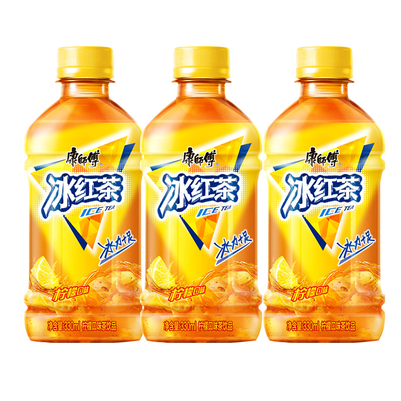 康师傅330ml*6瓶柠檬味夏季冰红茶