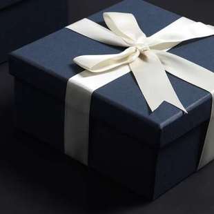 一树文创高档纯色礼品盒大号空盒子送男生仪式感生日礼物包装盒