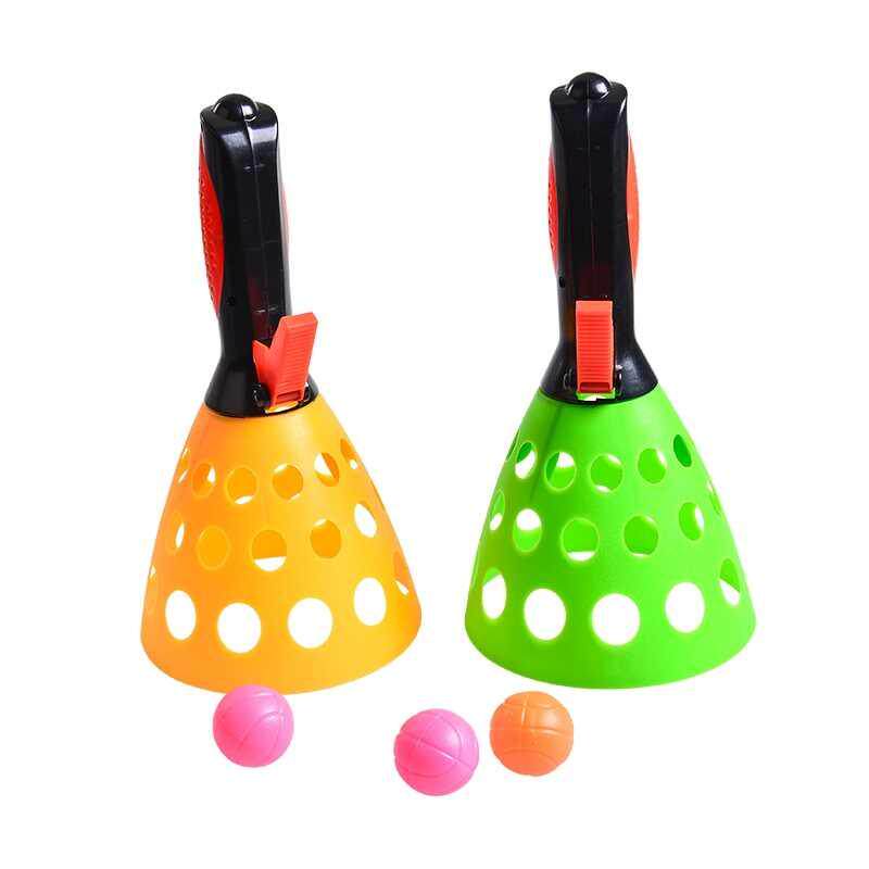 儿童对接发射球乒乓球弹力球户外亲子运动锻炼游戏幼儿园益智玩具