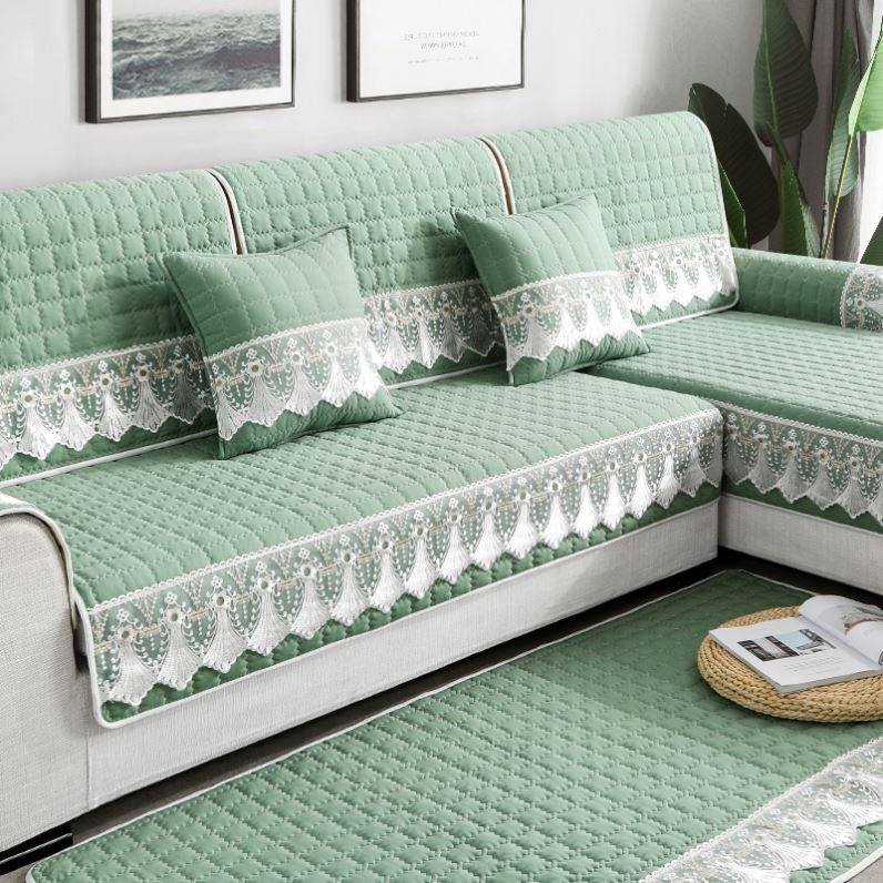 欧式四季垫用发发通套装沙发巾沙发坐垫布艺防滑全包沙沙套罩