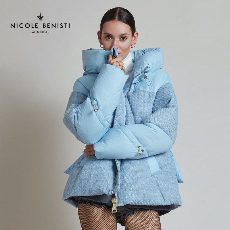 nicole benisti新款加拿大羽绒服女冬季羽绒上衣74800256