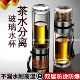 德国保温杯男款玻璃双层隔热摔不烂茶水分离杯商务泡茶送爸爸男士