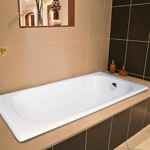 家用铸铁搪瓷浴缸成人小户型浴池陶瓷浴盆卫生间加厚大嵌入式浴缸