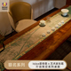 爱奇葩 原创墨竹映清中式禅意茶席高端桌旗设计师款茶桌垫布桌布