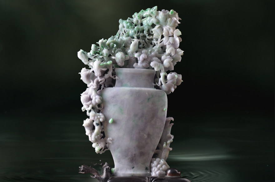 弘玉轩 高端翡翠 富贵平安精雕特大摆件 顶级收藏投资款 9%递增