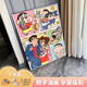 蜡笔小新数字油画填色diy手绘丙烯儿童卡通动漫手工填充油彩画