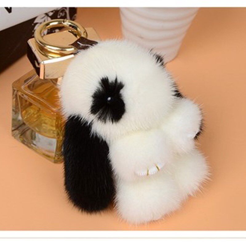 新毛可爱小兔子韩国毛绒玩具垂y耳兔公仔玩偶挂件手机迷你挂饰小