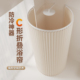 C型折叠浴帘冬天洗澡保暖浴罩防寒浴室弧形淋浴隔断防水防霉速干