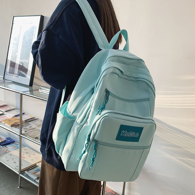 书包女生ins风初中高中学生高颜值大容量三到六年级小学生双肩包已售8