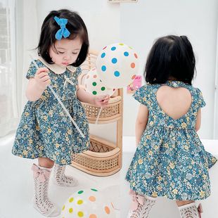 童装韩版女童连衣裙碎花宝宝衣服ins风儿童夏季裙子婴儿服装品质