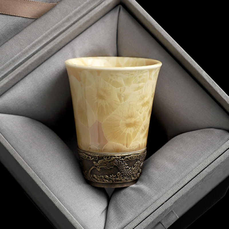 清水烧丨日式功夫茶杯陶瓷主人茶杯盏单个人专用高档品茗闻香酒杯